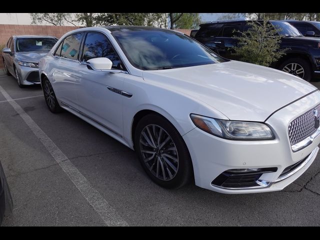 2017 Lincoln Continental Select