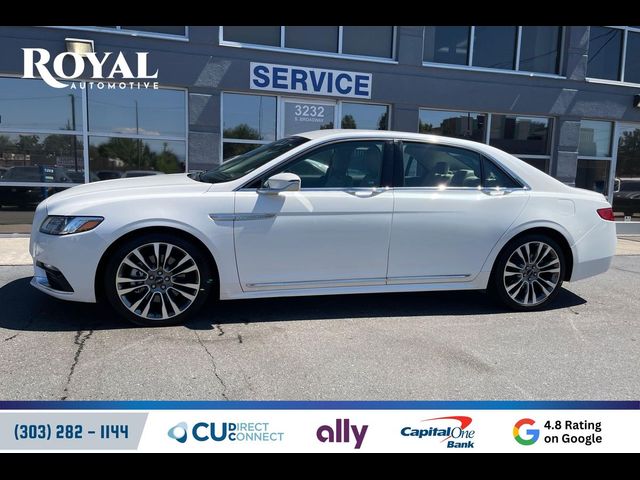 2017 Lincoln Continental Select