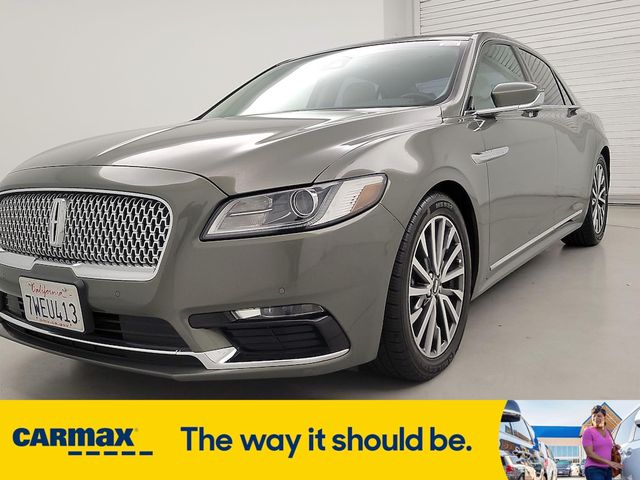 2017 Lincoln Continental Select