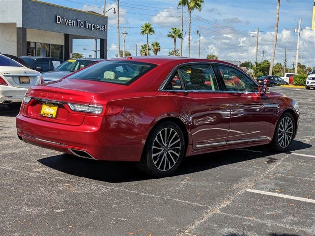 2017 Lincoln Continental Select