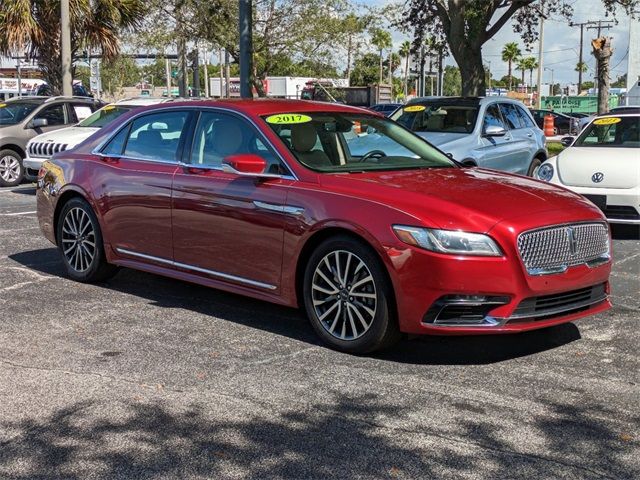 2017 Lincoln Continental Select