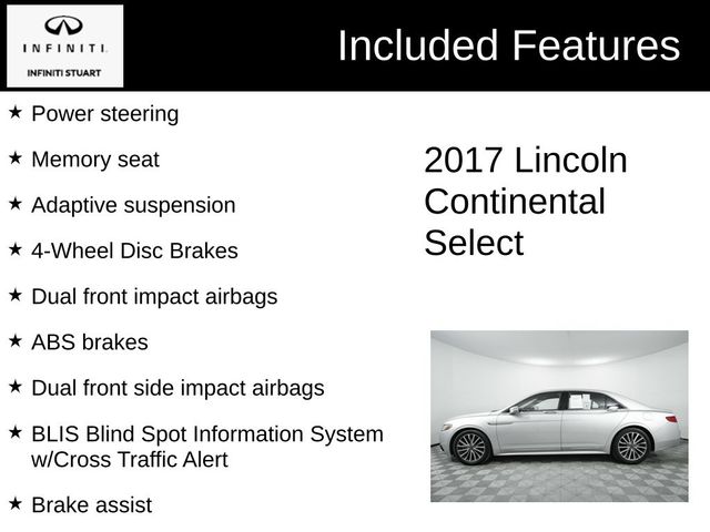 2017 Lincoln Continental Select