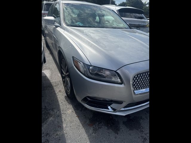 2017 Lincoln Continental Select