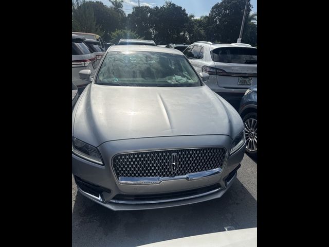 2017 Lincoln Continental Select