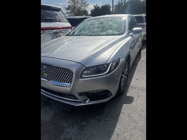 2017 Lincoln Continental Select