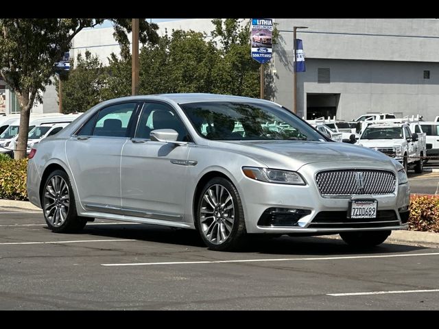 2017 Lincoln Continental Select
