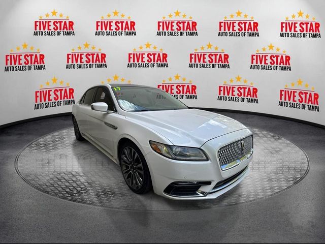 2017 Lincoln Continental Select