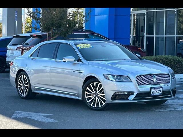 2017 Lincoln Continental Select