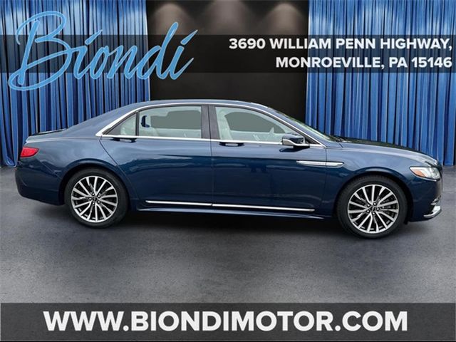 2017 Lincoln Continental Select