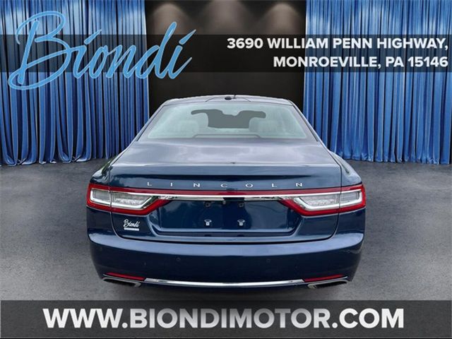 2017 Lincoln Continental Select