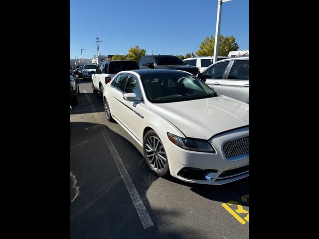 2017 Lincoln Continental Select