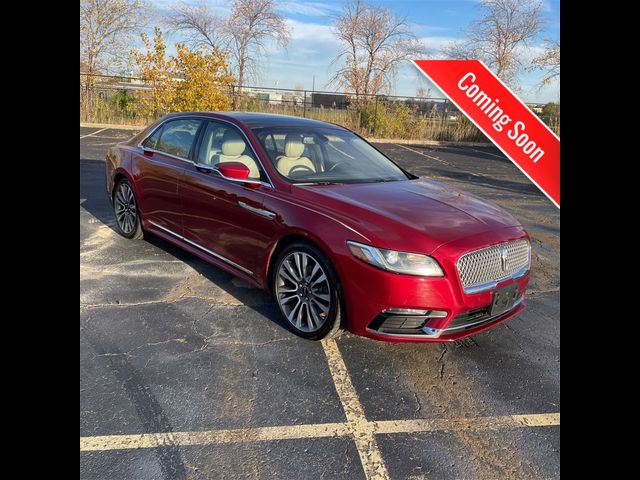 2017 Lincoln Continental Select