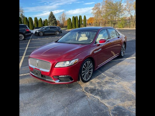 2017 Lincoln Continental Select