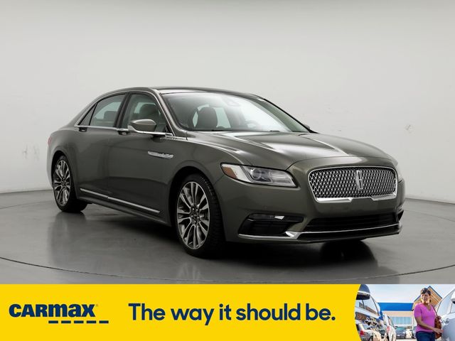 2017 Lincoln Continental Select