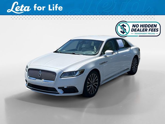 2017 Lincoln Continental Select