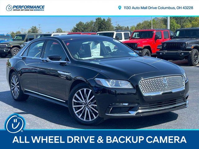 2017 Lincoln Continental Select