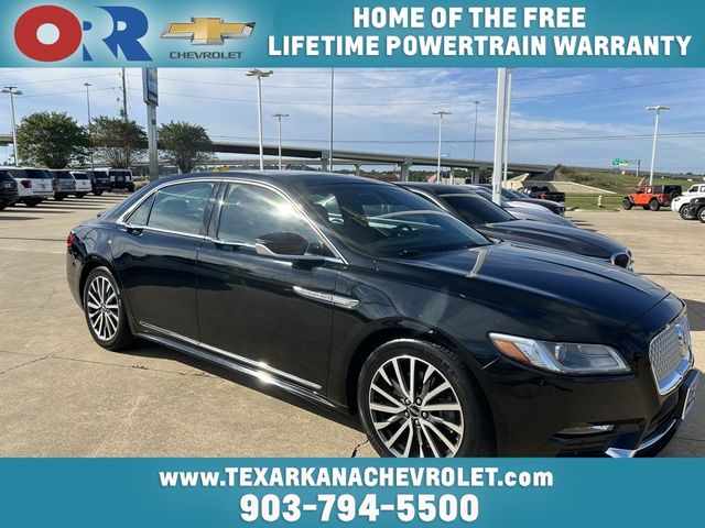 2017 Lincoln Continental Select