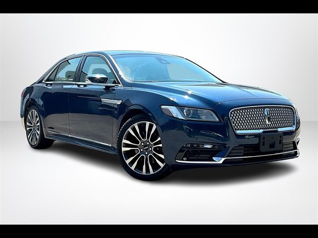 2017 Lincoln Continental Select