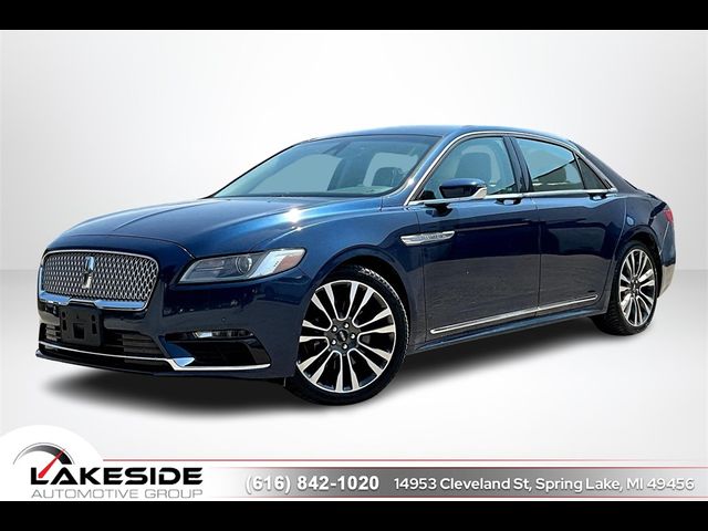 2017 Lincoln Continental Select