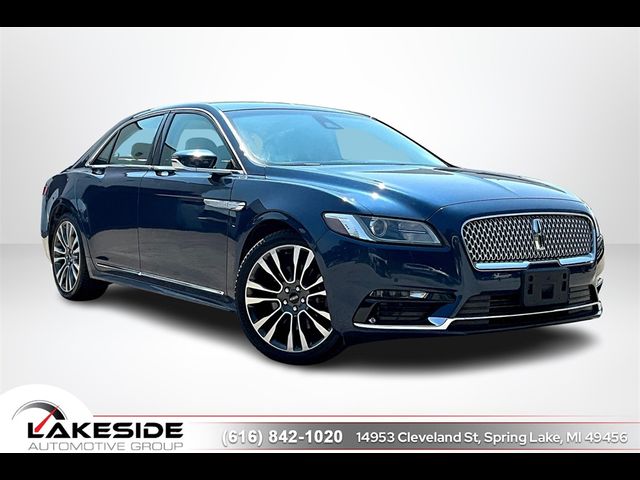 2017 Lincoln Continental Select