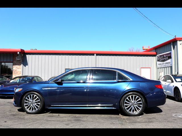 2017 Lincoln Continental Select