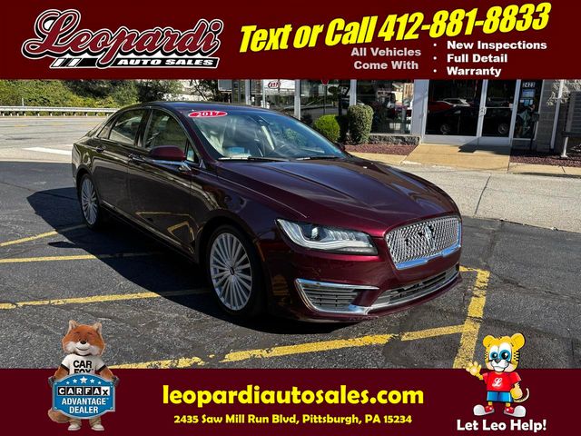 2017 Lincoln MKZ Reserve