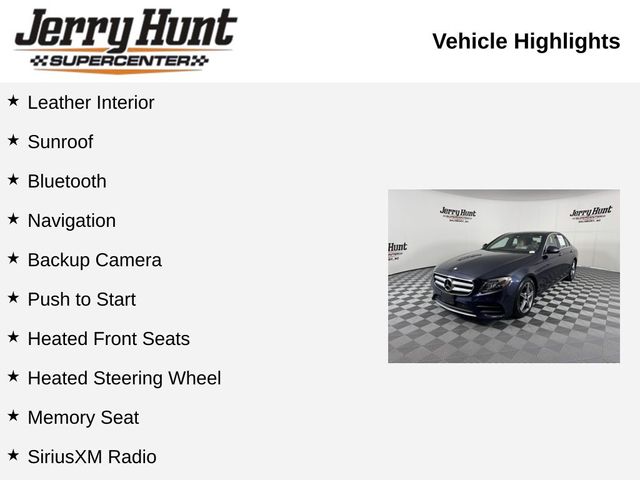 2017 Mercedes-Benz E-Class 300 Sport