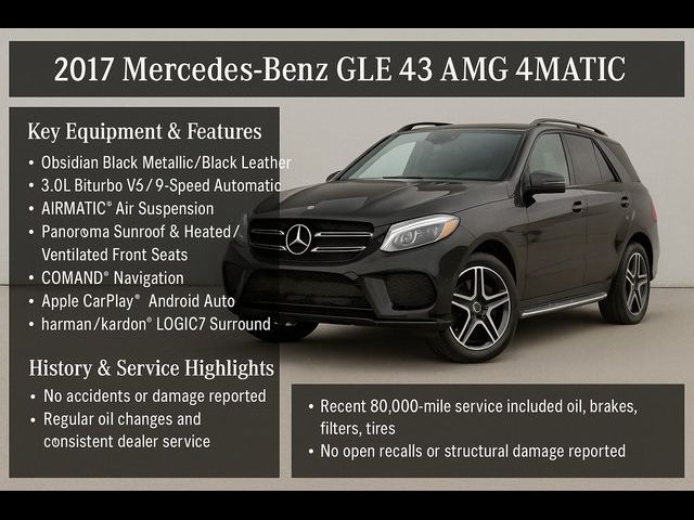 2017 Mercedes-Benz GLE AMG 43