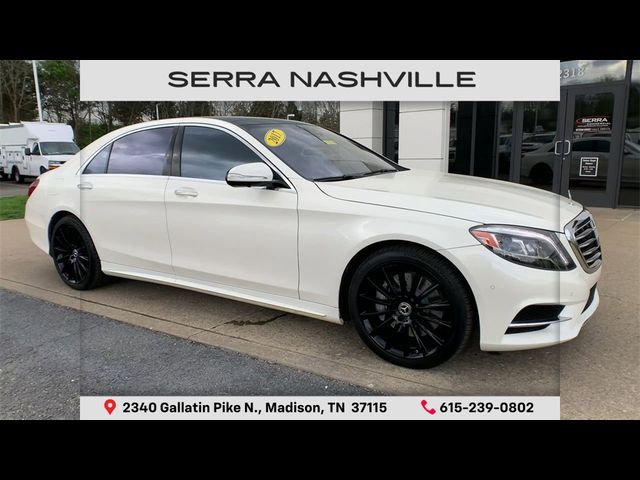 2017 Mercedes-Benz S-Class 550