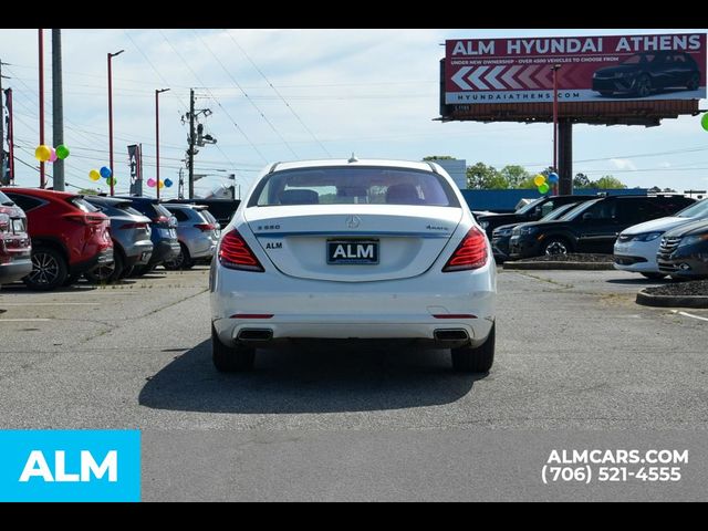 2017 Mercedes-Benz S-Class 550