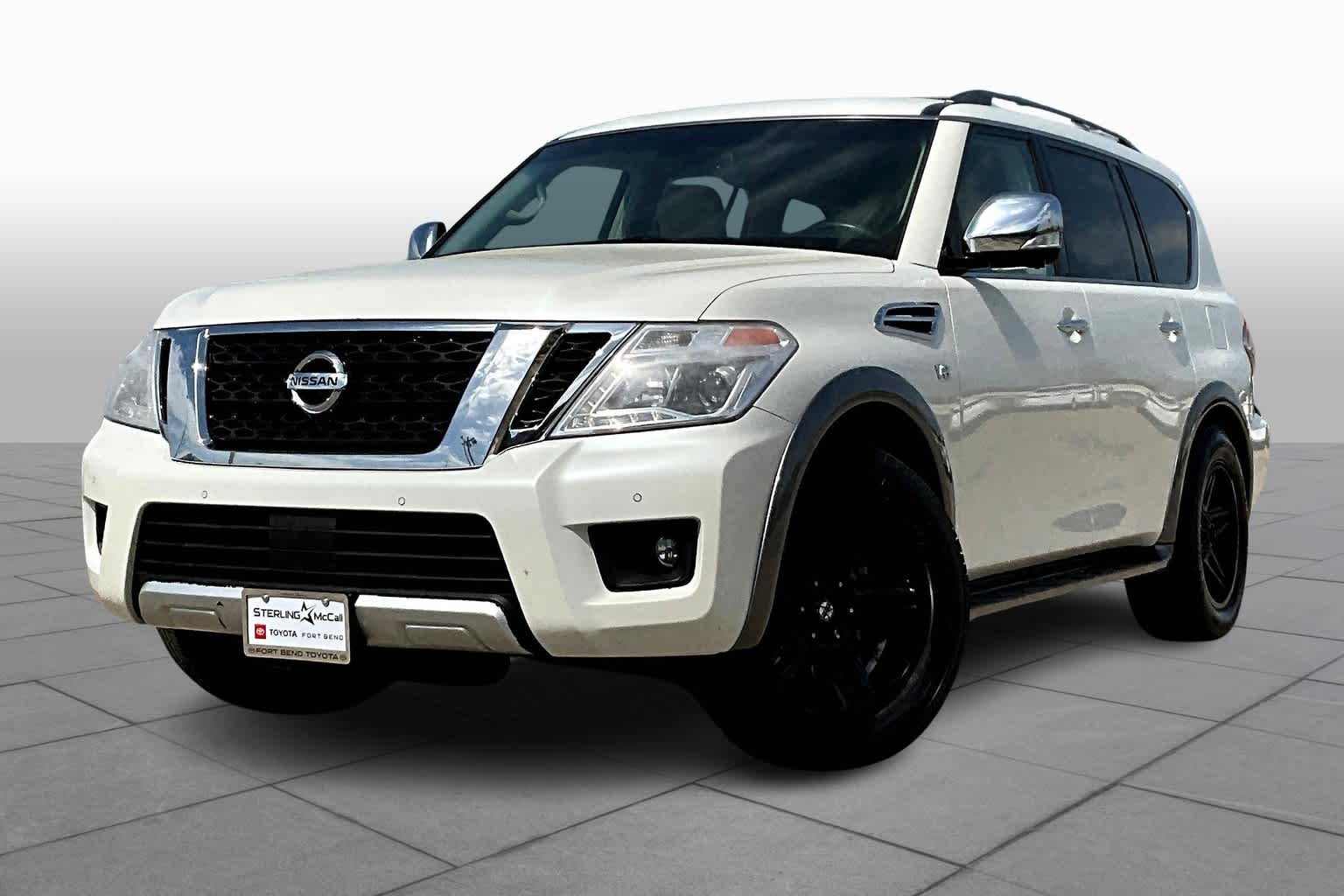 Used 2017 White Nissan Armada for Sale in Houston TX Capital