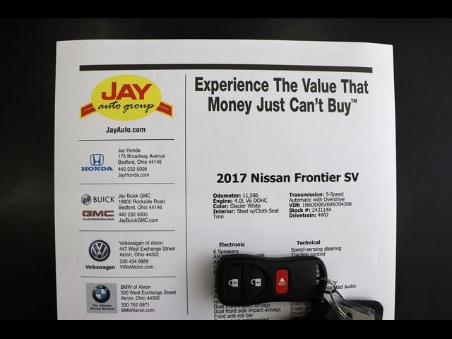 2017 Nissan Frontier SV V6