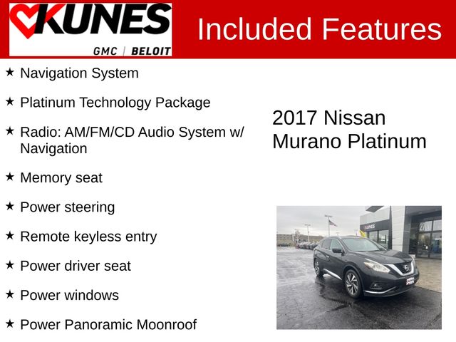 2017 Nissan Murano Platinum