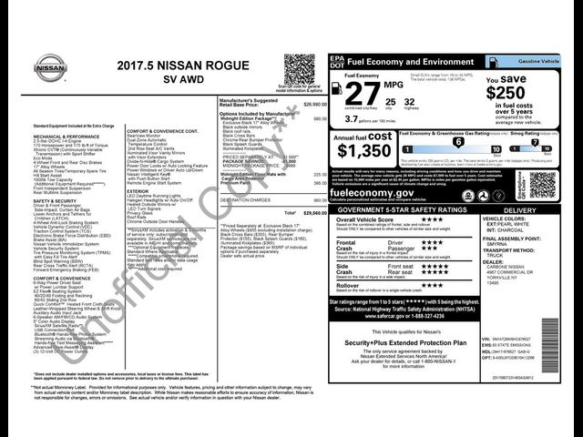 2017 Nissan Rogue SV