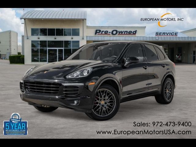 2017 Porsche Cayenne Platinum Edition