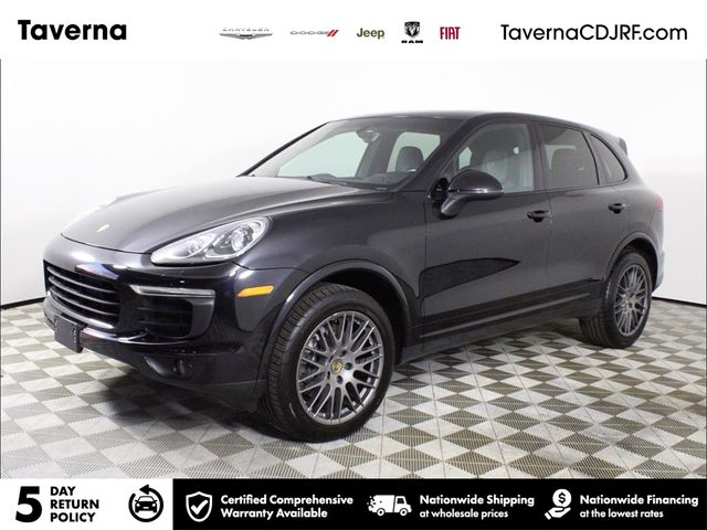 2017 Porsche Cayenne Platinum Edition