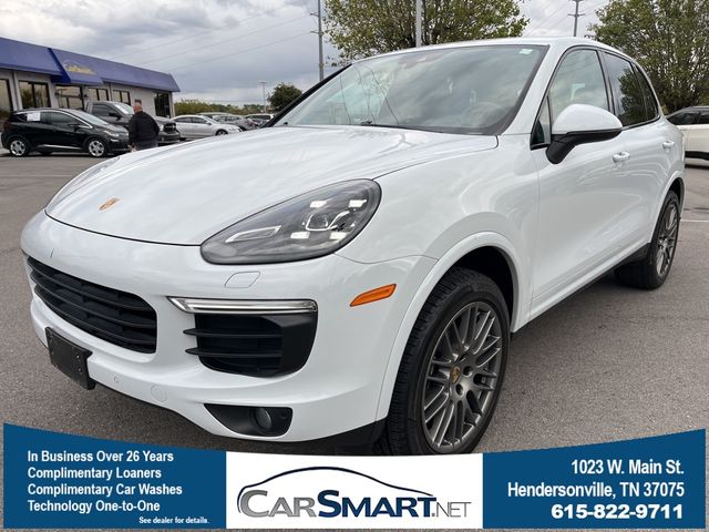 2017 Porsche Cayenne Platinum Edition