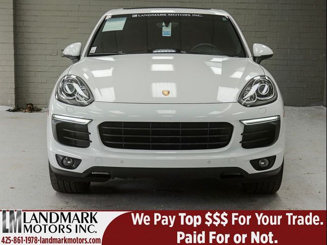 2017 Porsche Cayenne Platinum Edition