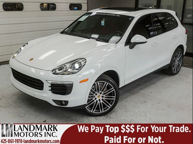 2017 Porsche Cayenne Platinum Edition