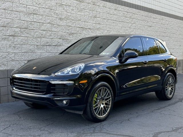 2017 Porsche Cayenne E-Hybrid S Platinum Edition