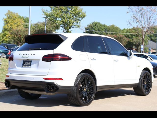 2017 Porsche Cayenne E-Hybrid S Platinum Edition