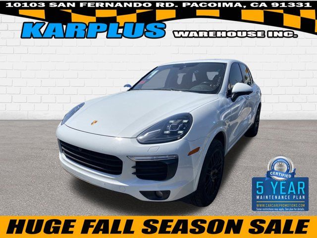 2017 Porsche Cayenne E-Hybrid S Platinum Edition