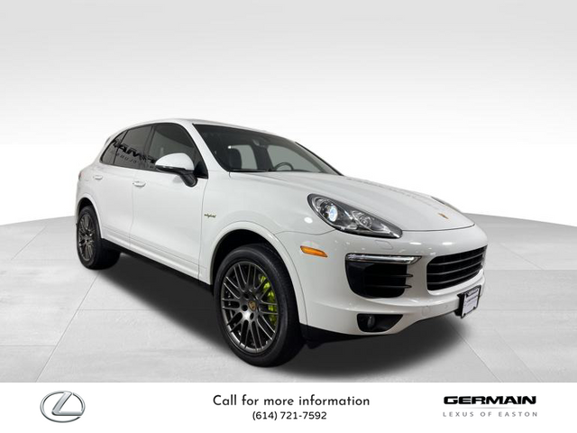 2017 Porsche Cayenne E-Hybrid S Platinum Edition