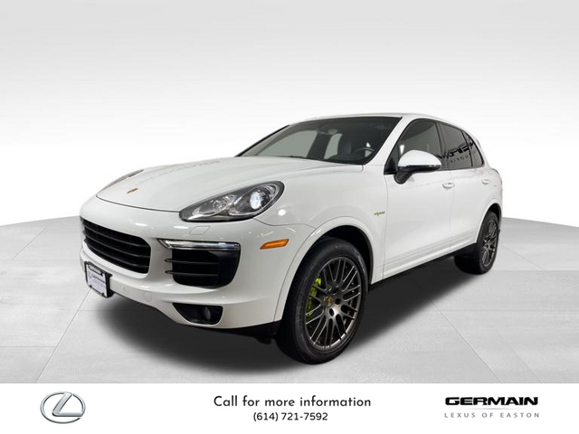 2017 Porsche Cayenne E-Hybrid S Platinum Edition