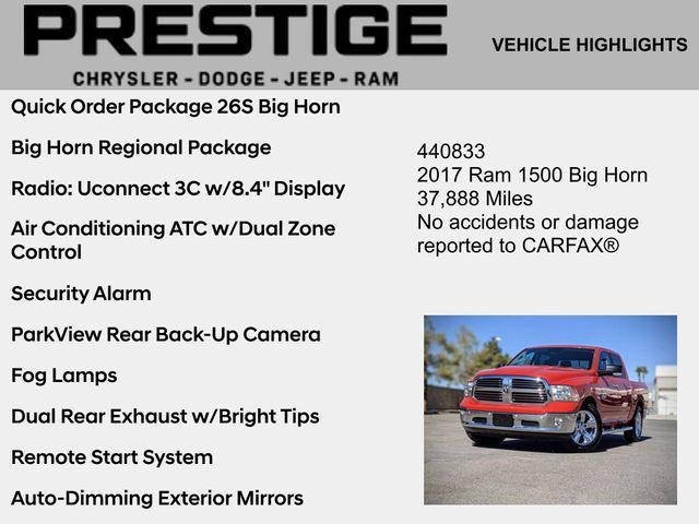 2017 Ram 1500 Big Horn