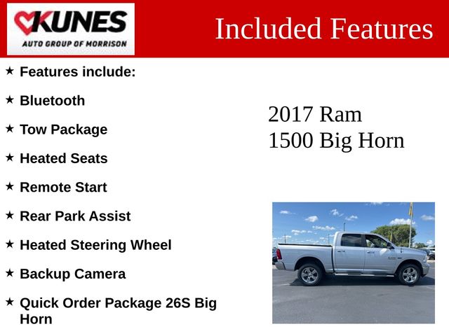 2017 Ram 1500 Big Horn