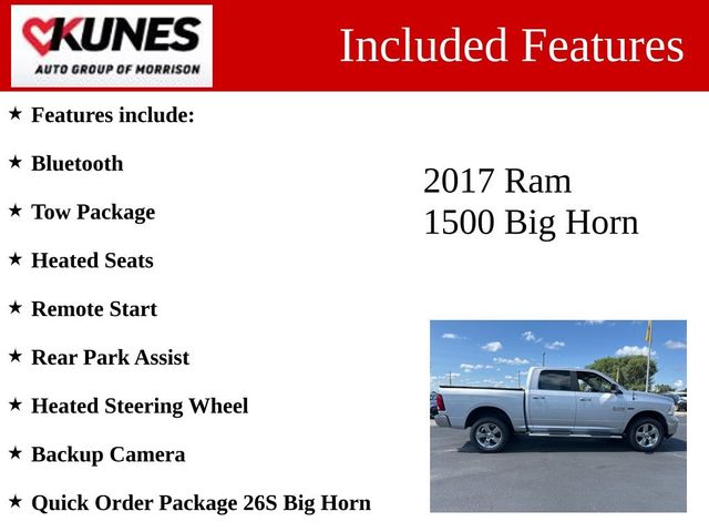 2017 Ram 1500 Big Horn