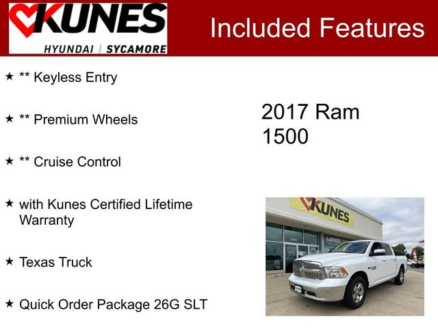 2017 Ram 1500 SLT