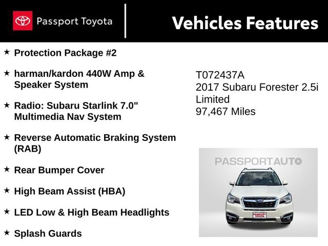 2017 Subaru Forester Limited