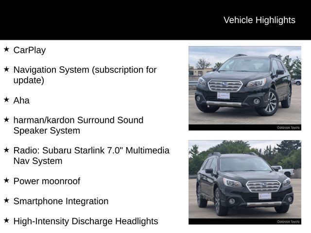 2017 Subaru Outback Limited